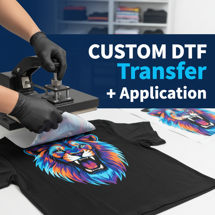 CUSTOM DTF TRANSFER + Application