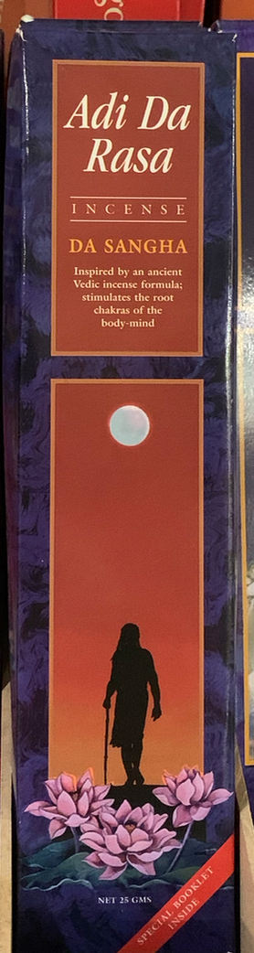 Da Sangha- Adi Da Incense