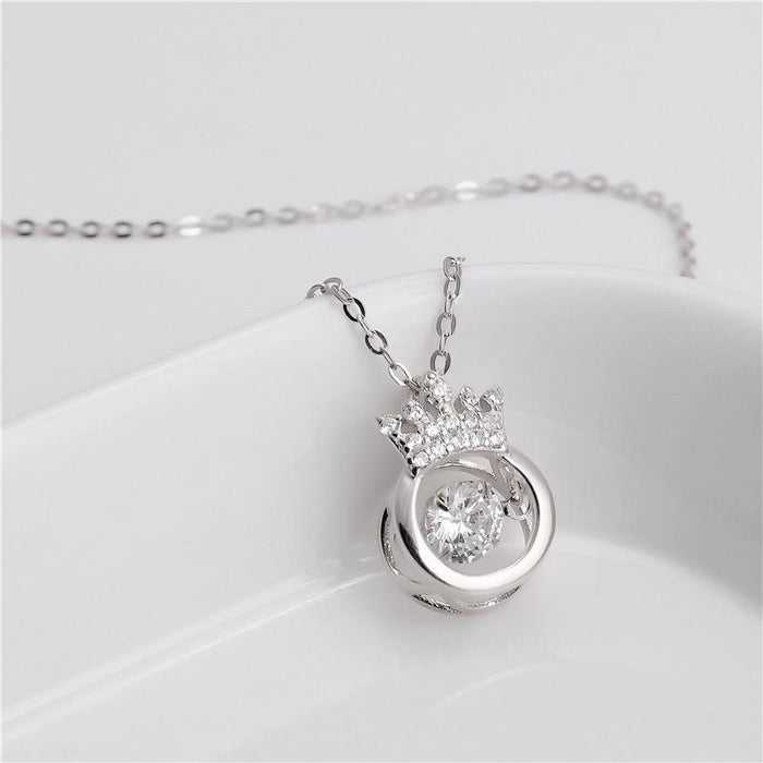 Dancing Crown Necklace