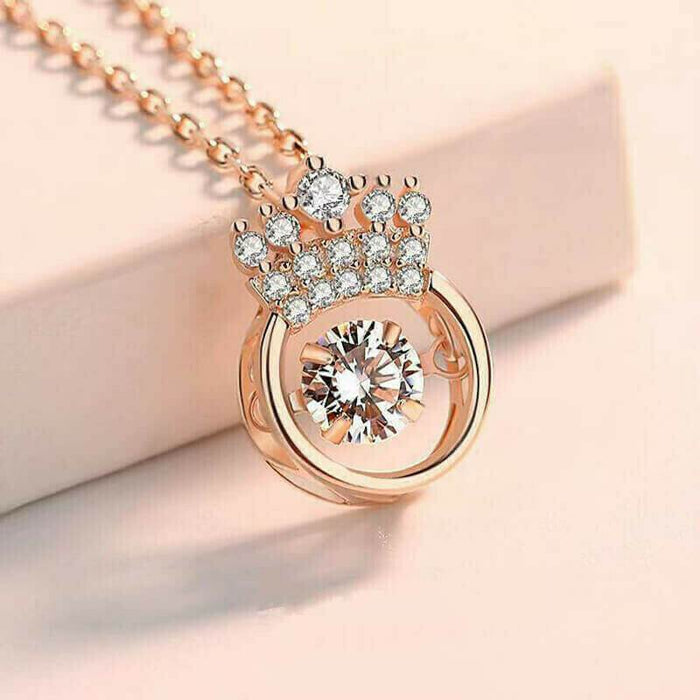 Dancing Crown Necklace