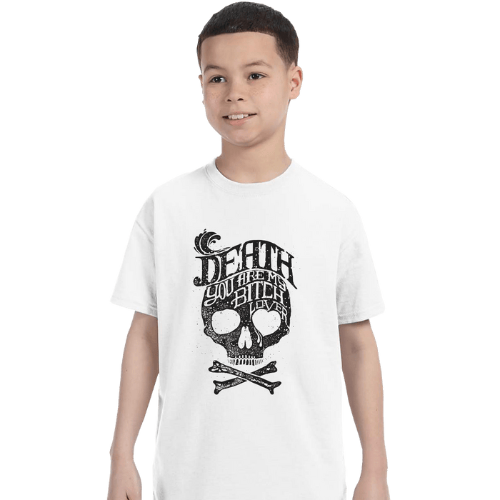 Shirts T-Shirts, Youth / XL / White Death Lover