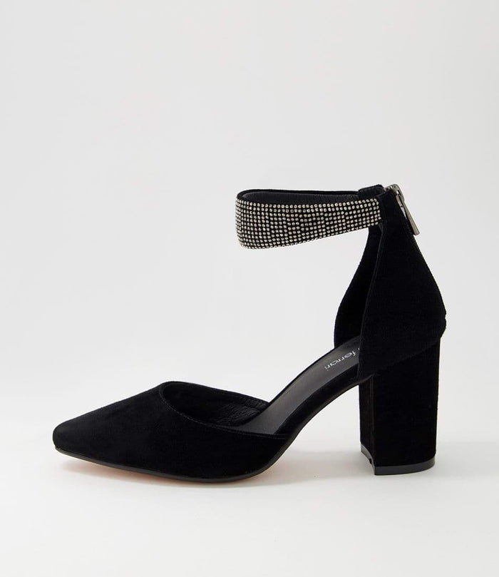 Diana Ferrari Spark Black Suede