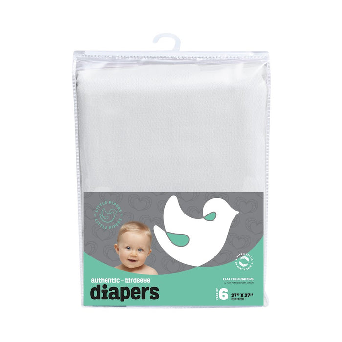 diapers 6 pack - white