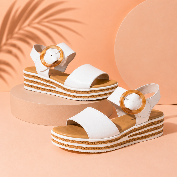 Django & Juliette Cubbie White Leather