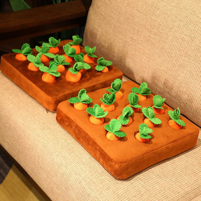 Dog Carrot Plush Toy