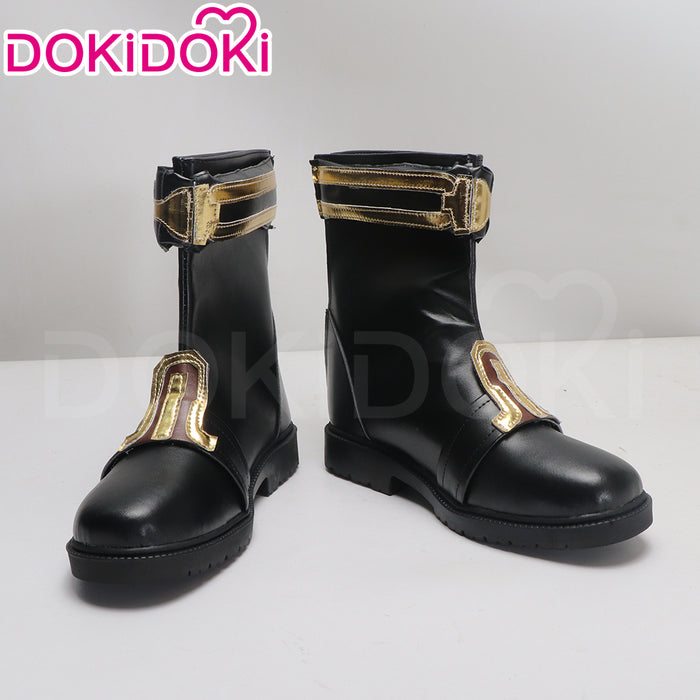 DokiDoki Anime Cosplay Sheriff Suit Shoes Black Long / Short Boots