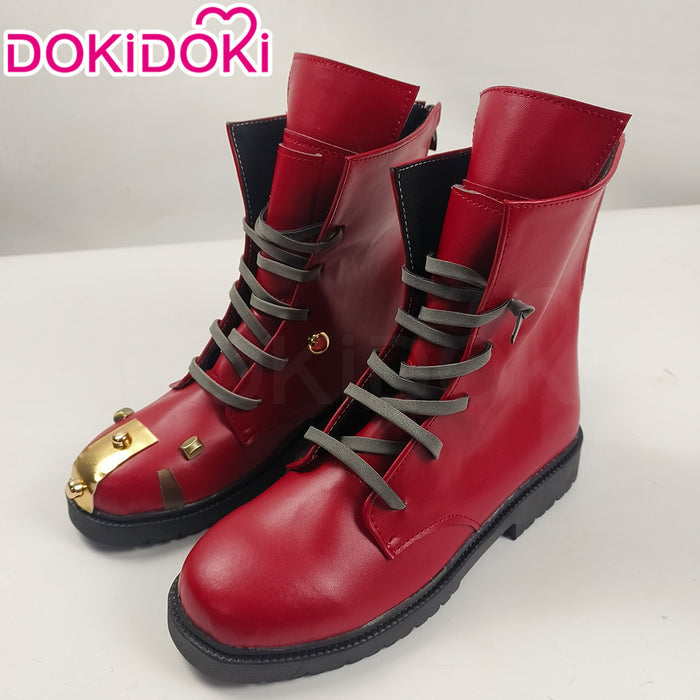 DokiDoki Game Cosplay Shoes Red Bootes