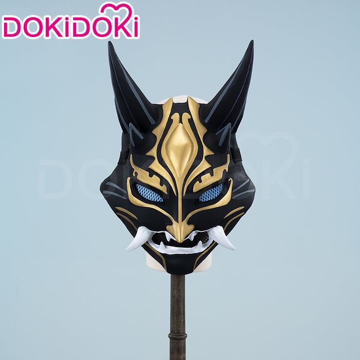 DokiDoki Game Genshin Impact Cosplay Xiao Mask PVC Resin