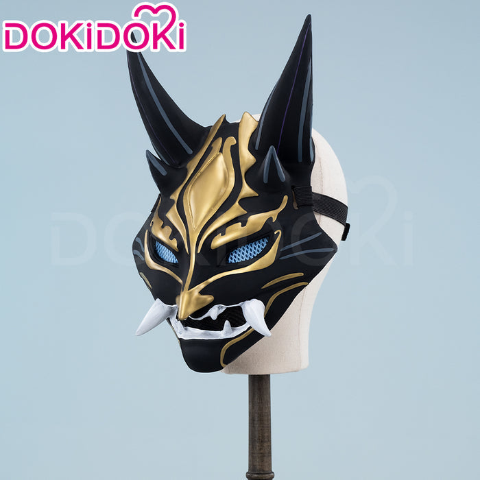 DokiDoki Game Genshin Impact Cosplay Xiao Mask PVC Resin