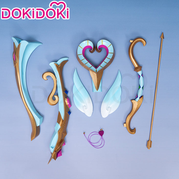 DokiDoki Genshin Impact Cosplay Fontaine Sigewinne  Props Weapons Archer