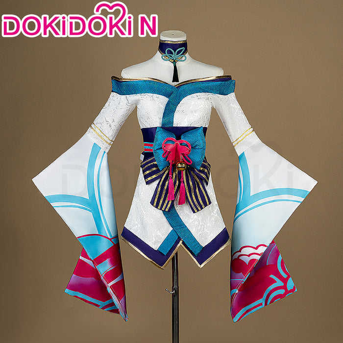 DokiDoki-N Game Cosplay The Spirit Blossom Fox Costume