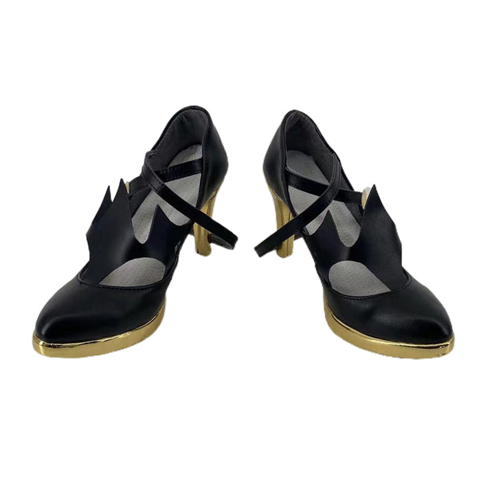 DokiDoki-R Anime Cosplay Shoes Chessboard Party