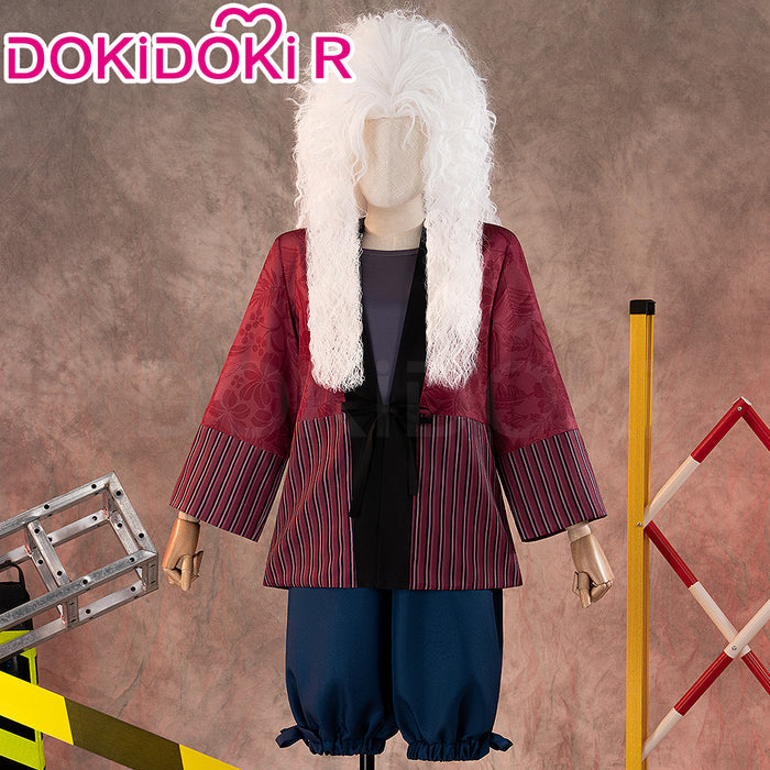 DokiDoki-R Anime DDD Cosplay Deep Red Costume Female