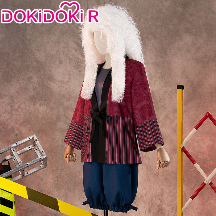 DokiDoki-R Anime DDD Cosplay Deep Red Costume Female
