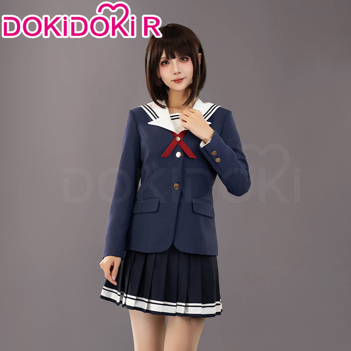 DokiDoki-R Anime Saekano: How to Raise a Boring Girlfriend Cosplay Megumi Kato School Uniform Costume