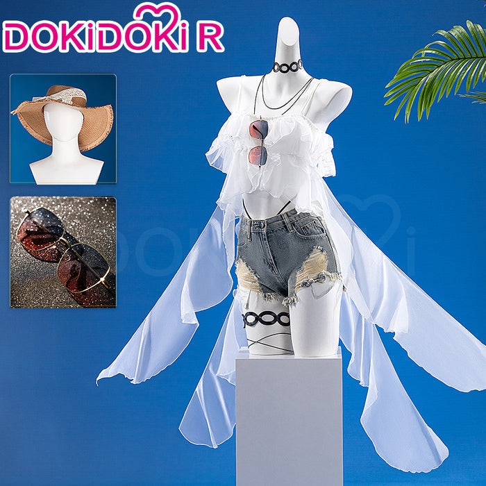 DokiDoki-R Game Wuthering Waves Cosplay Changli Costume Chang Li Swimwear