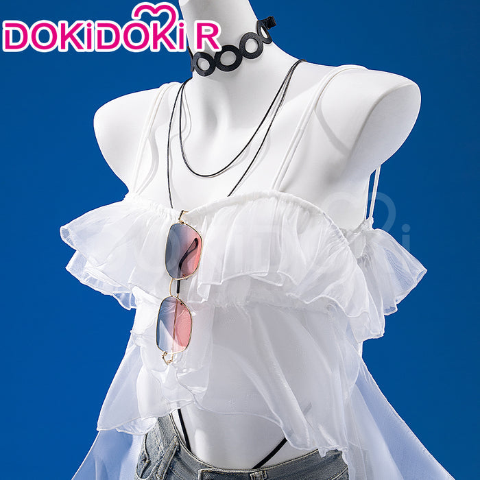 DokiDoki-R Game Wuthering Waves Cosplay Changli Costume Chang Li Swimwear