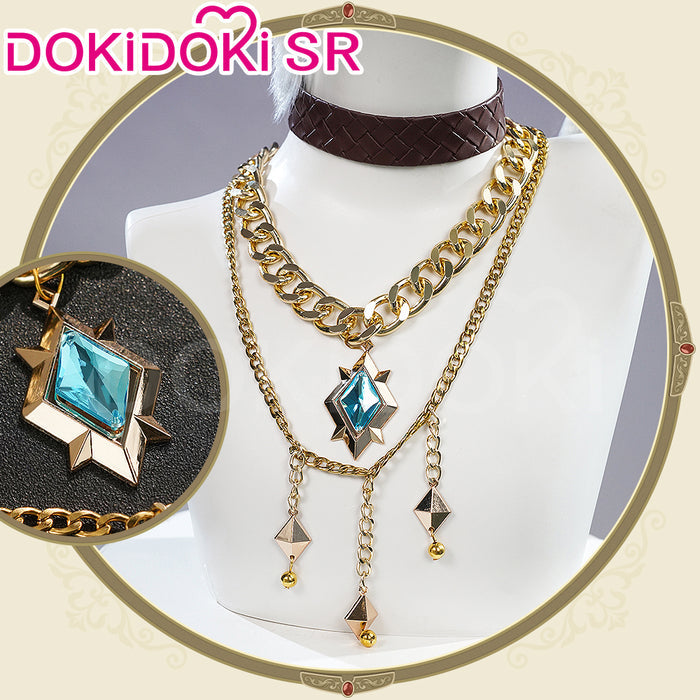 DokiDoki-SR Game Identity V Copslay Seer Eli Clark Costume Hidden Truth - Pure White Prophet idv