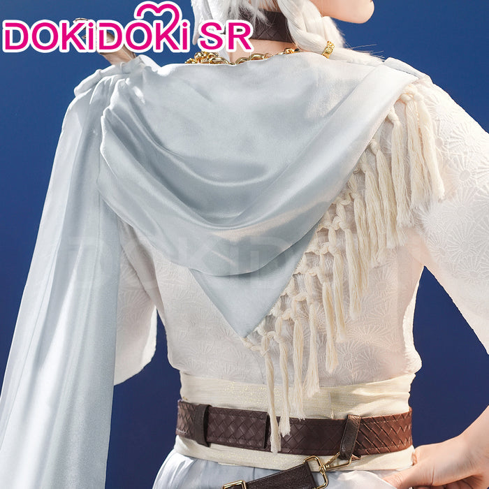 DokiDoki-SR Game Identity V Copslay Seer Eli Clark Costume Hidden Truth - Pure White Prophet idv
