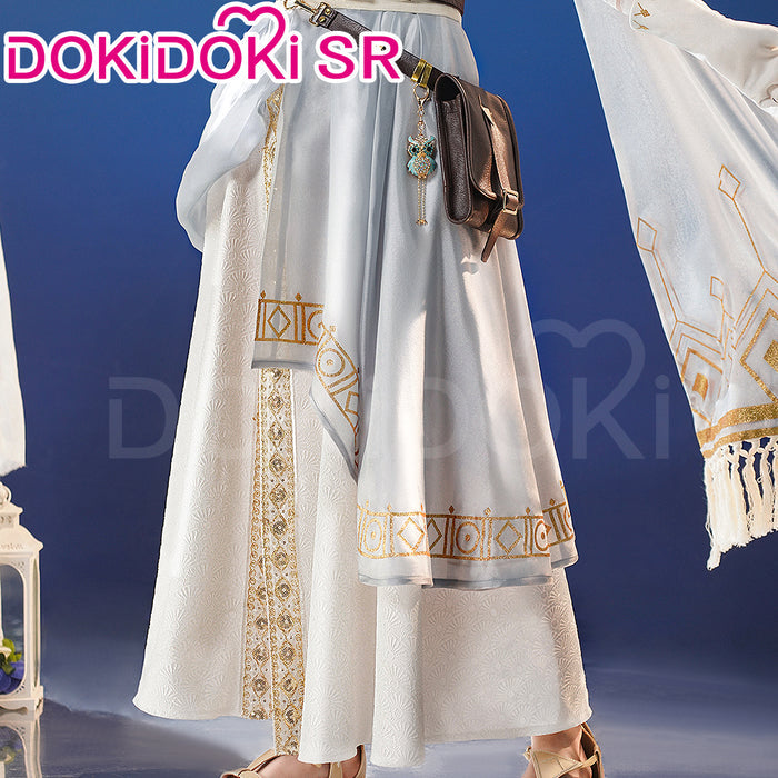 DokiDoki-SR Game Identity V Copslay Seer Eli Clark Costume Hidden Truth - Pure White Prophet idv