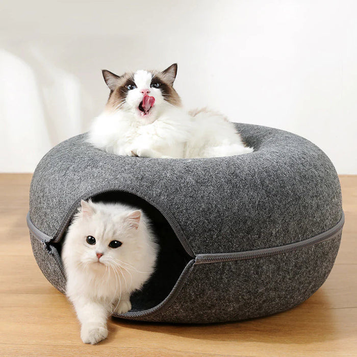 Donut Shape Cat Tunnel Lounge