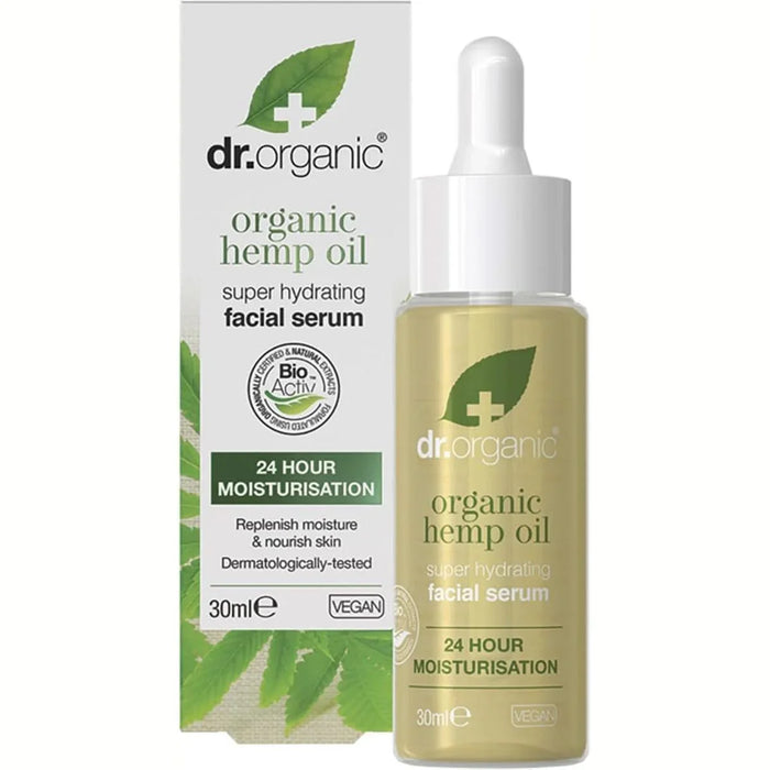 Dr Organic Hemp Oil Facial Serum,