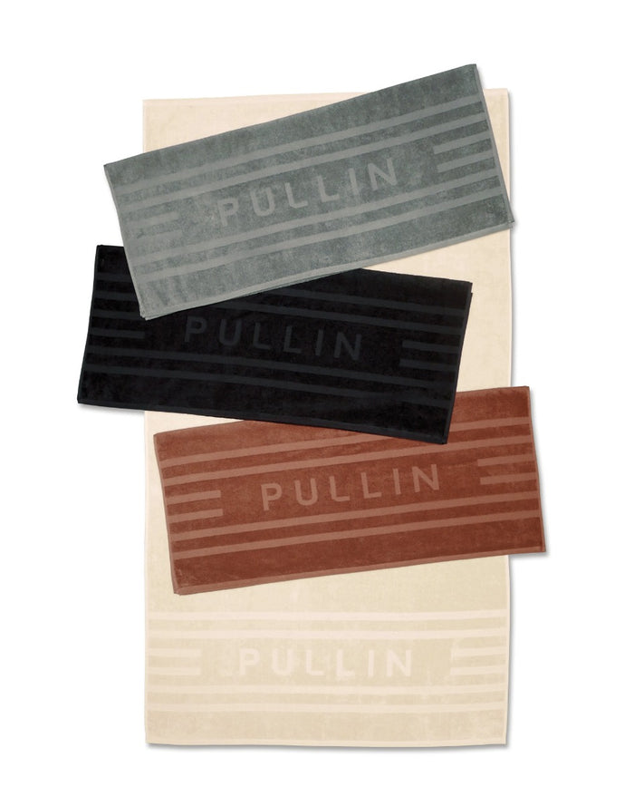 drap de plage plain gris / khaki PULLIN
