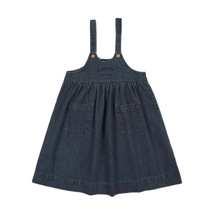 dress denim day jumper - blue denim