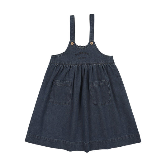 dress denim day jumper - blue denim