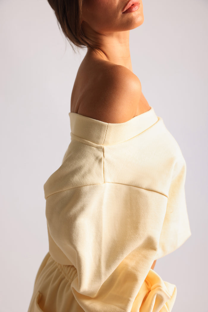 Drop Shoulder Sweatshirt - Honeybutter