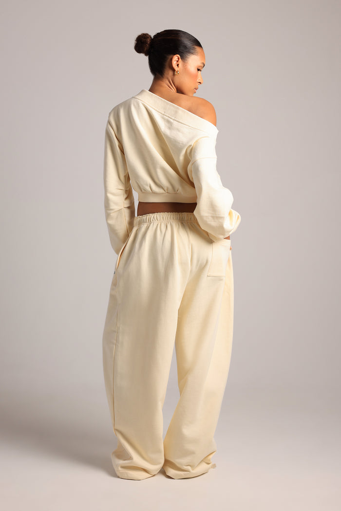 Drop Shoulder Sweatshirt - Honeybutter