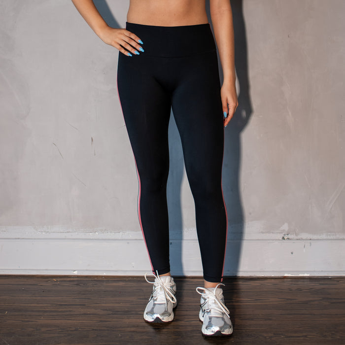 Black + White + Sienna Duo Legging - High Rise by FLEO - 3