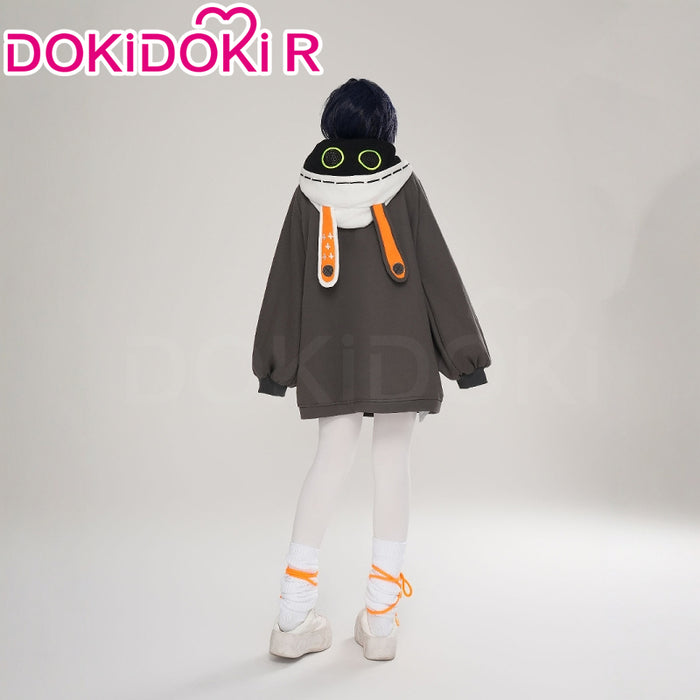 【Eous Padded Jacket Ready For Ship】【Size S-2XL】DokiDoki-R Game Zenless Zone Zero Cosplay Bangboo Eous / Sharkboo Costume / Pnats Doujin Hoodie Coat Padded Jacket ZZZ Casual Wear