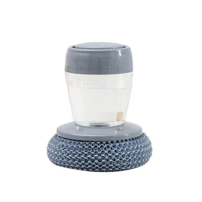 Ergonomic Soap Dispenser Scrubber