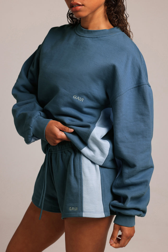 Essential Mini Shorts - 90s Baby Blue/Azul