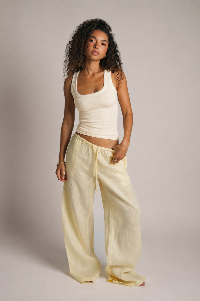 Essential Tank Top - Honeybutter/Cream