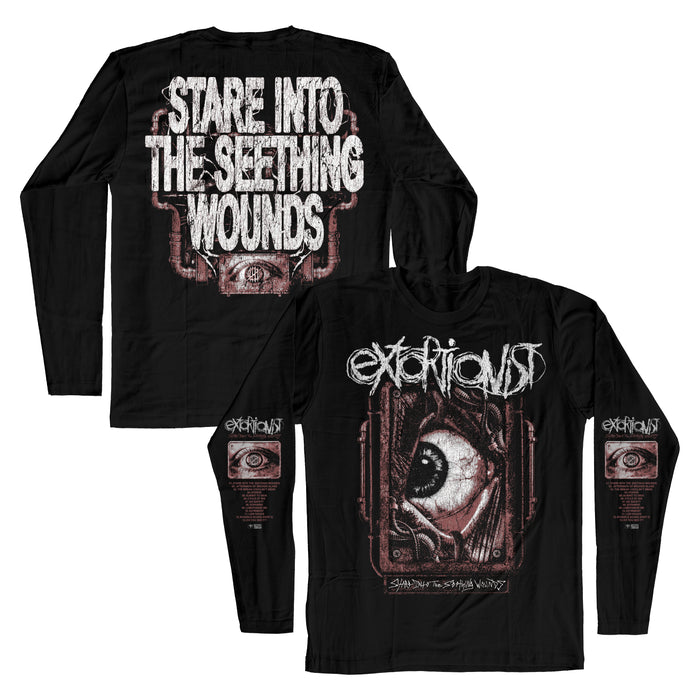 Extortionist "Stare Into The Seething Wounds" Longsleeve