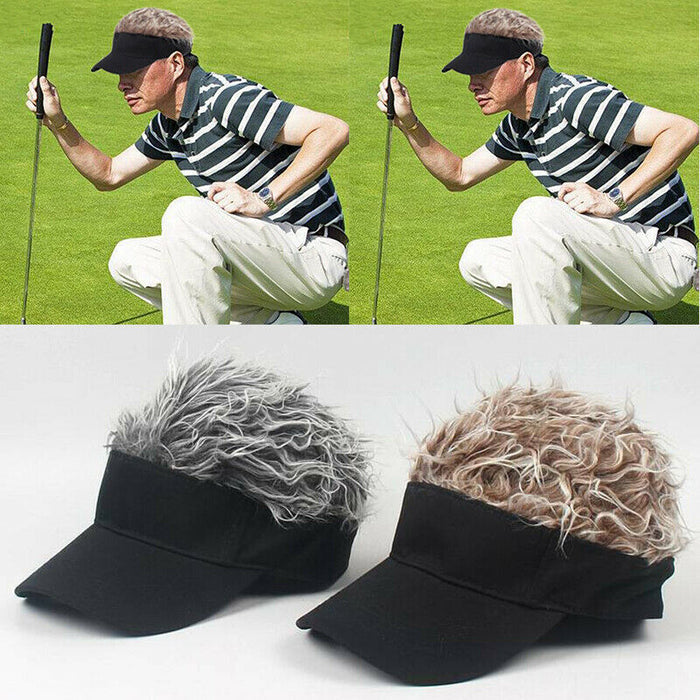 Flair Hair Sun Visor Cap