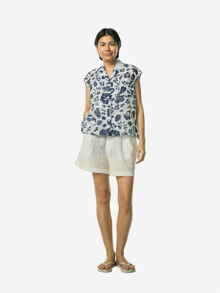 "Flora" - Padma Sleeveless Shirt