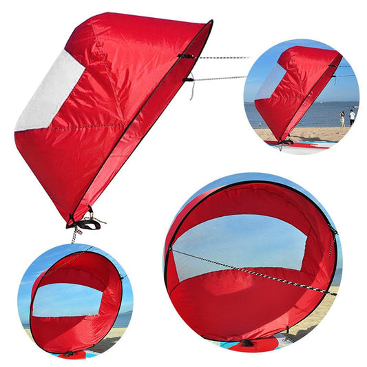 Foldable Downwind Kayak Sail