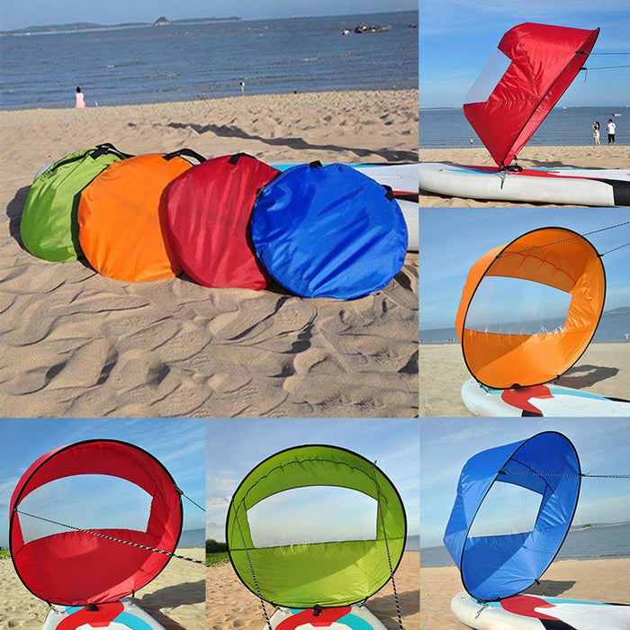 Foldable Downwind Kayak Sail