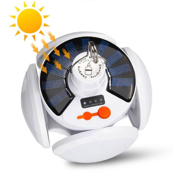Foldable Solar LED Bulb