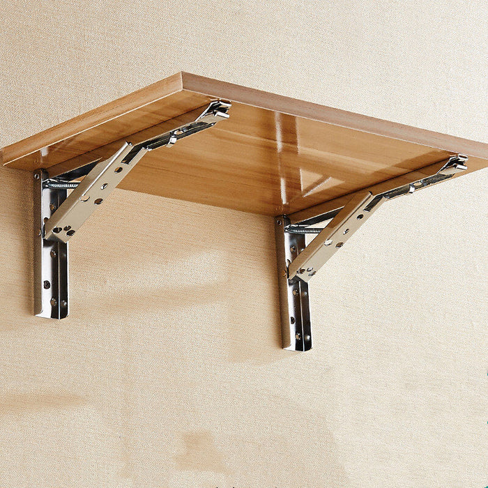 Foldable Wall Shelf Bracket (2pcs)