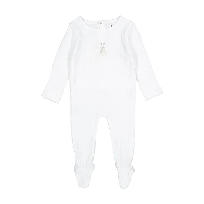 footie cotton bunny - sand