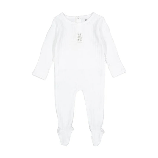 footie cotton bunny - sand