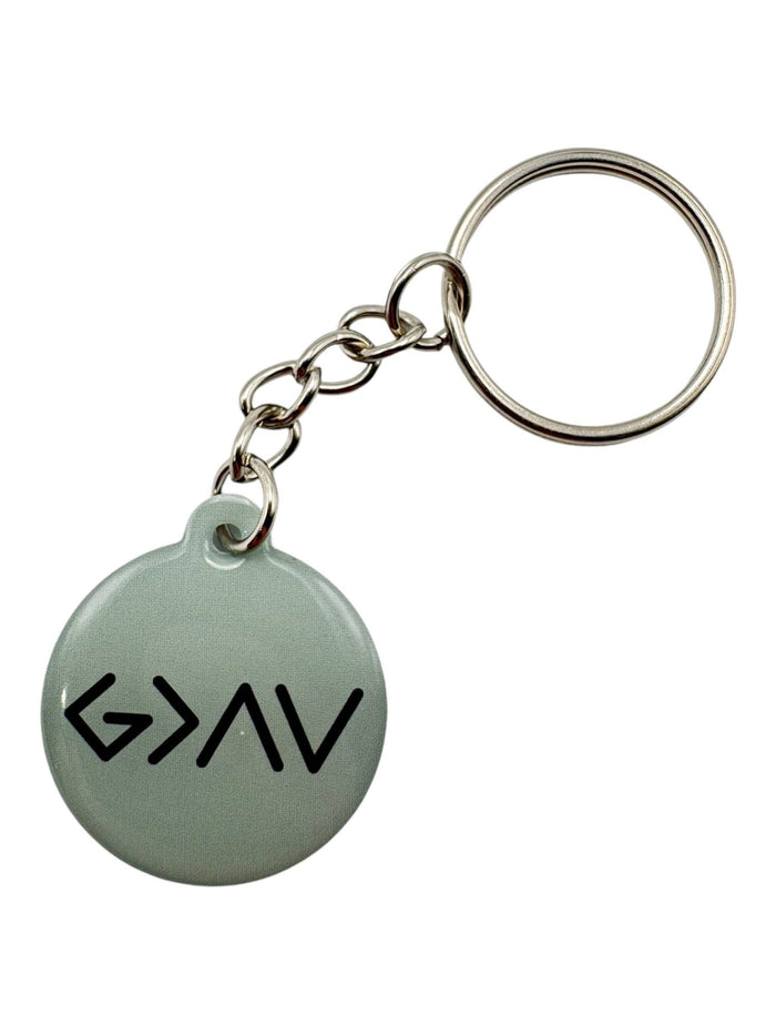 Forest Camo + Cross  | Tap To Pray® Acrylic Keychain