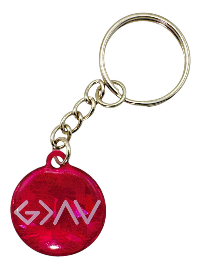 Forest Camo + Cross  | Tap To Pray® Acrylic Keychain