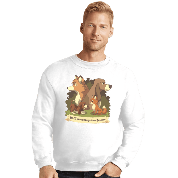 Crewneck Sweater, Unisex / Small / White
