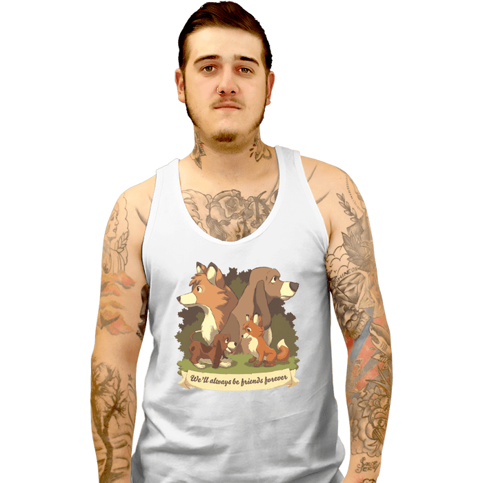 Tank Top, Unisex / Small / White