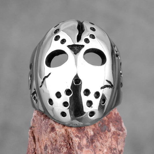 Friday 13th Jason Mask Ring